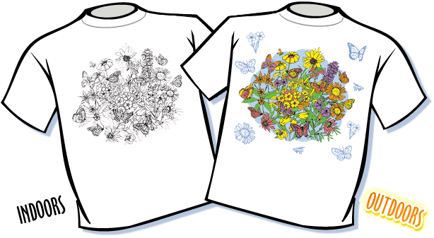 Wildflowers Color Changing T-Shirt