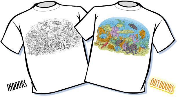 Living Reef Color Changing T-Shirt