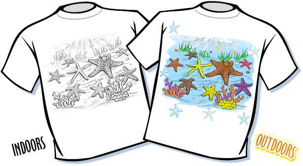 Starfish Color Changing T-Shirt