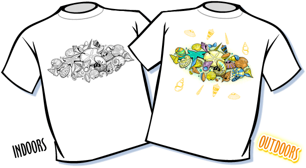 Shells Color Changing T-Shirt