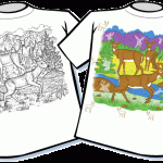 Hidden Deer Color Changing T-Shirt - Youth