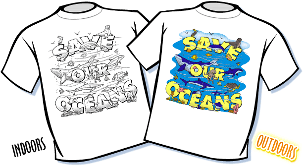 Save Our Oceans  Color Changing T-Shirt