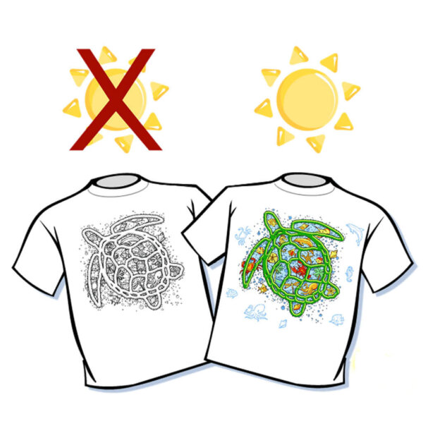 Big Turtle Color Changing T-Shirt - Youth