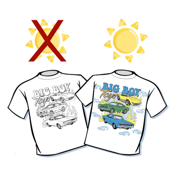 Cars Color Changing T-Shirt