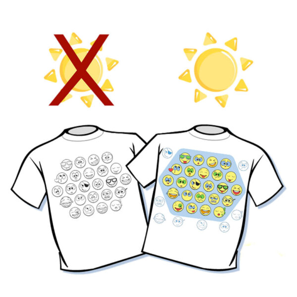 Emoji Color Changing T-Shirt - Youth