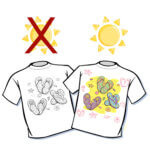 Flip Flops Color Changing T-Shirt - Youth