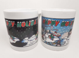 Happy Holidays Color Changing Mug