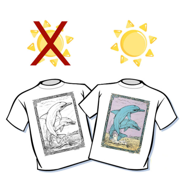 Leaping Dolphin Color Changing T-Shirt