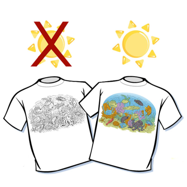 Living Reef Color Changing T-Shirt - Youth