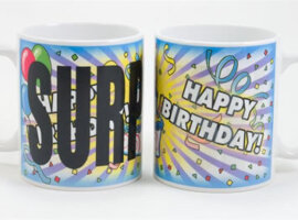 Birthday Color Changing Mug - New!