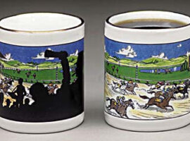 Horse Race Coffee Mug