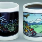 The Motorcycle Color Changing Mug