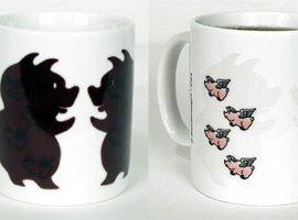 Pigs Color Changing Mug