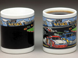 Stock Car Racing Color Changing Mug