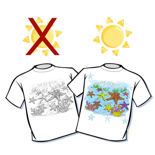 Starfish Color Changing T-Shirt - Youth