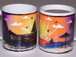 Summer Sunset II Color Changing coffee mug