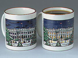White House Christmas Color Changing Mug